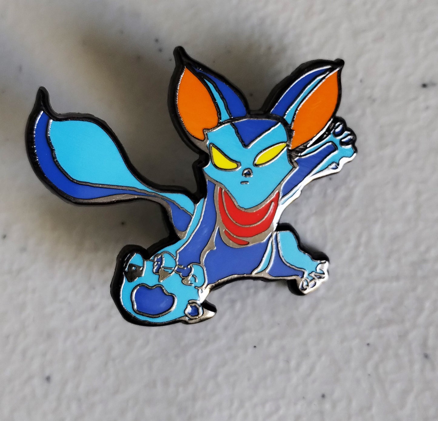 Leaping Leon Animal Pin