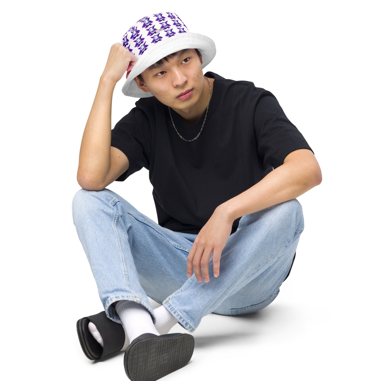 NofaceGengar Reversible bucket hat