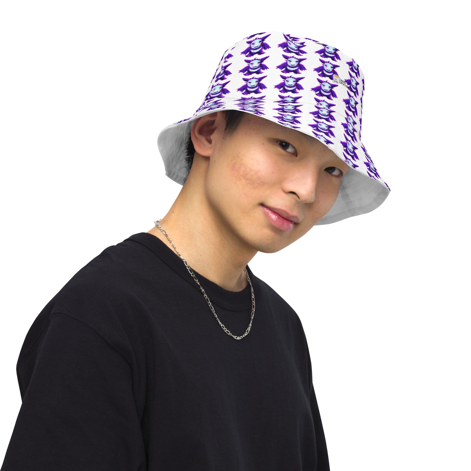 NofaceGengar Reversible bucket hat – Chun Creations