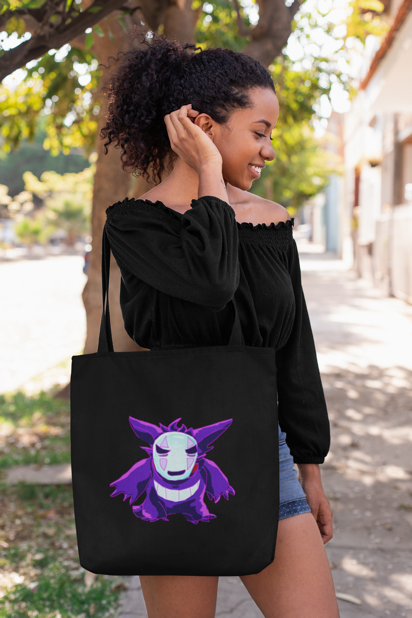 Noface Gengar Eco Tote Bag